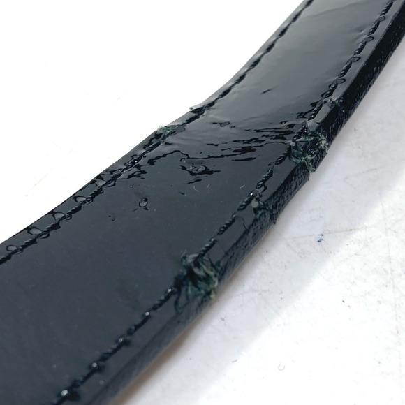 Louis Vuitton Vernis Patent Montaigne bag crossbody Noir Black - Picture 13 of 15